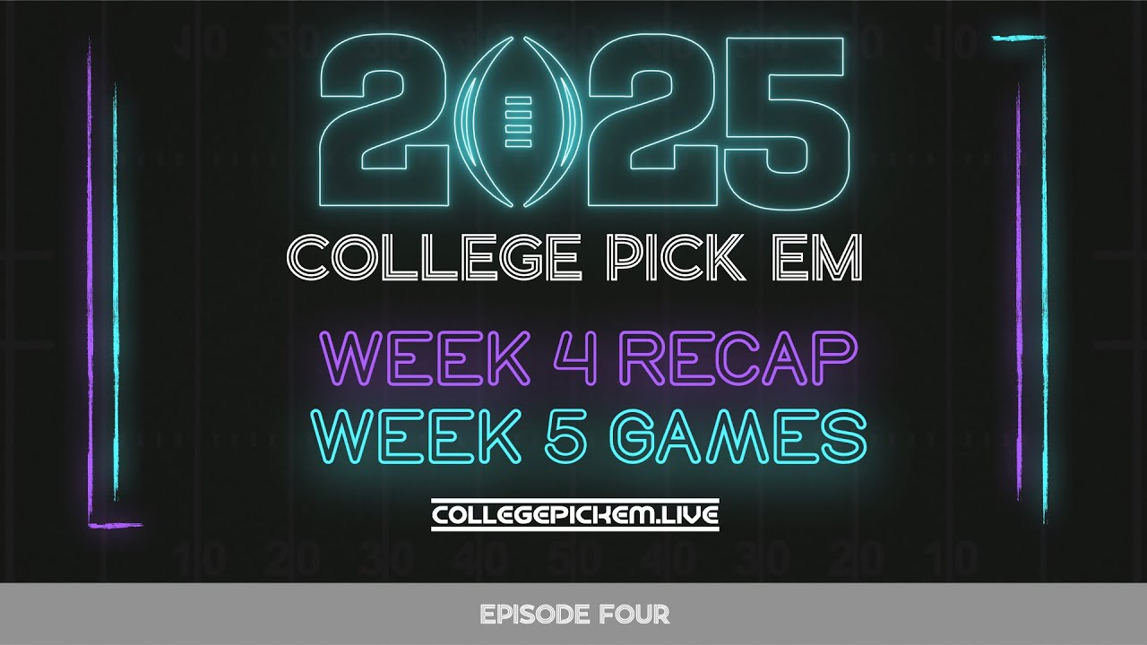 CFB Week 4 Recap + Week 5 Best Games - YouTube