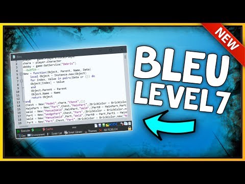 New Roblox Exploit Bleu Patched Unrestricted Level 7 Script Executor W Loadstrings Youtube - new roblox exploit angel beta lua script executor level 7