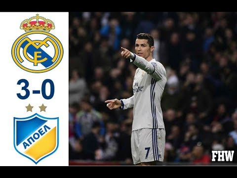 Real Madrid vs Apoel 3-0 All Goals & Extended Highlights - Champions League 2017 HD english