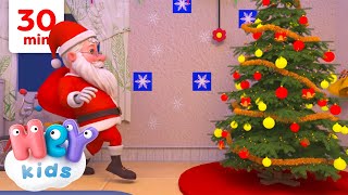 dear old santa santa claus cartoon christmas songs for kids heykids nursery rhymes