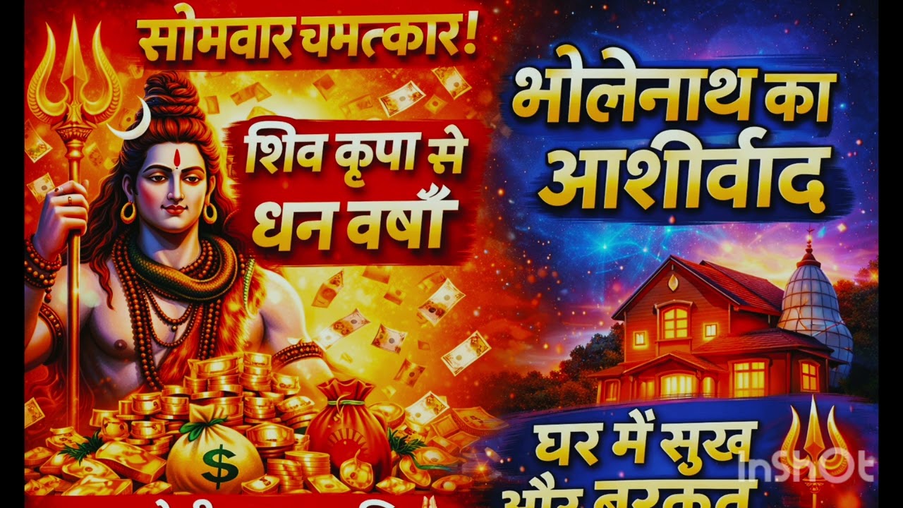 “सोमवार Special Shiv Bhajan 2026 🙏 | शिव कृपा से घर में सुख-समृद्धि | सुनते ही धन वर्षा” Himanshu 