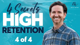 Leadership Tips. 4 Secrets of HIGH Retention for Sales Leaders (Video 4 of 4)