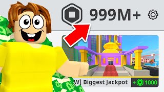 ROBUX JACKPOT Tycoon! (Roblox)