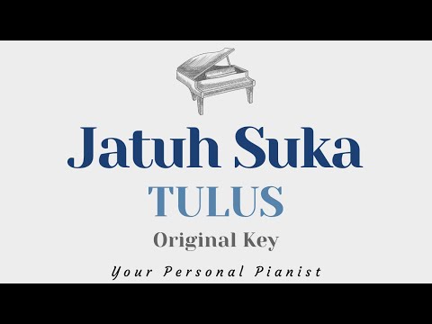 TULUS – Jatuh Suka | Karaoke Original Key 🎤 Musik Full