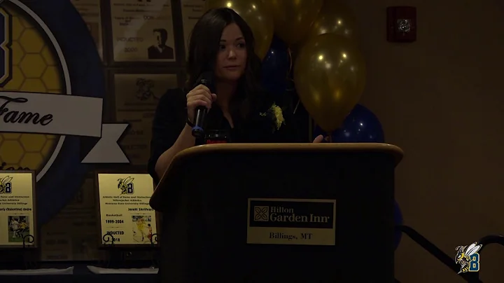 2018 MSUB Hall of Fame Induction Ceremony - Becky ...