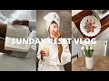 SUNDAY RESET ♡ | self care routine, pilates, healthy grocery haul, nail appointment + more!