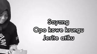 Fera Chocolatos - Sayang - ( Audio Lirik ) Rico Cell