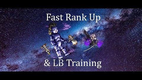 FFBE Fast Rank up & LB Training & TMR Training