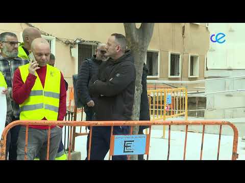 Los trabajadores de Estructuras del Estrecho estudian endurecer su postura el primer día de huelga