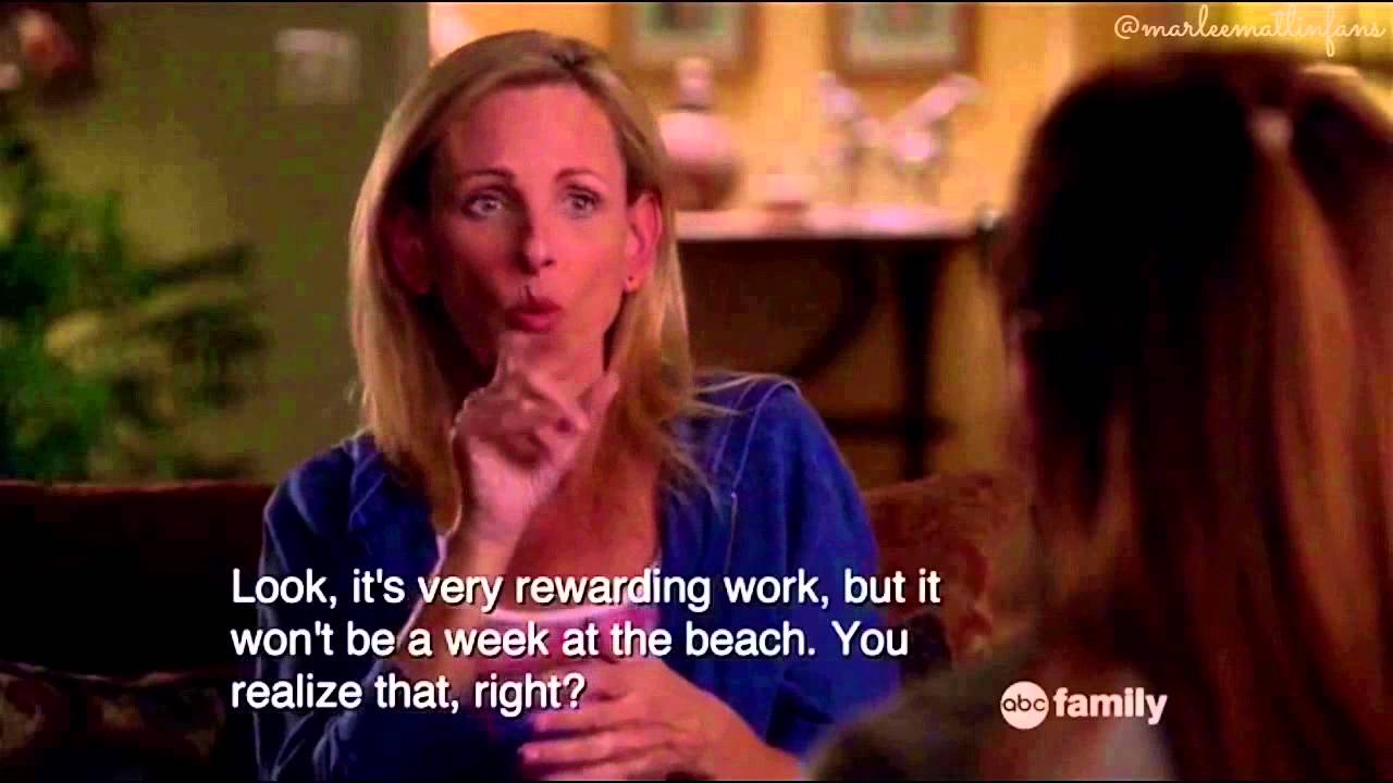 Switched at Birth "Daphne is inspired to Give back"