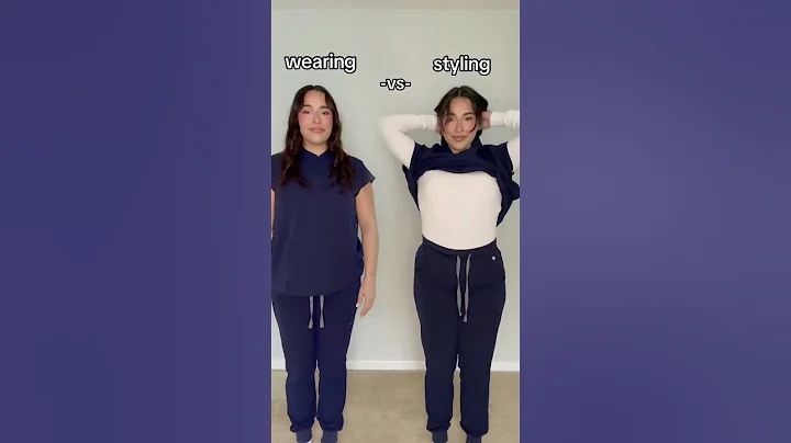 wear vs style scrubs 🩺 #nurse #nurses #scrub #healthcare #ootd