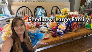 Family of 13 Grocery Haul and Meal Plan