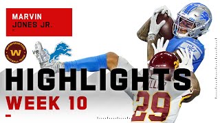 Marvin Jones Made Plays Happen vs. Washington | NFL 2020 Highlights
