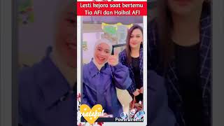 Download Lagu Lesti kejora saat bertemu Tia AFI dan Haikal AFI #lestikejora #rizkybillar #leslar #lestibillar MP3