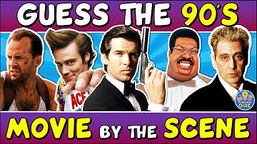 Guess the "90s MOVIES BY THE SCENE" QUIZ! 🎬 (PART 2) | CHALLENGE/ TRIVIA
