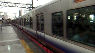 JR西日本225系5000番台　E506+E510編成　快速天王寺行き発車