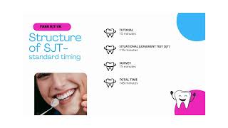 SJT for DCT (situational judgement test for dental core training)