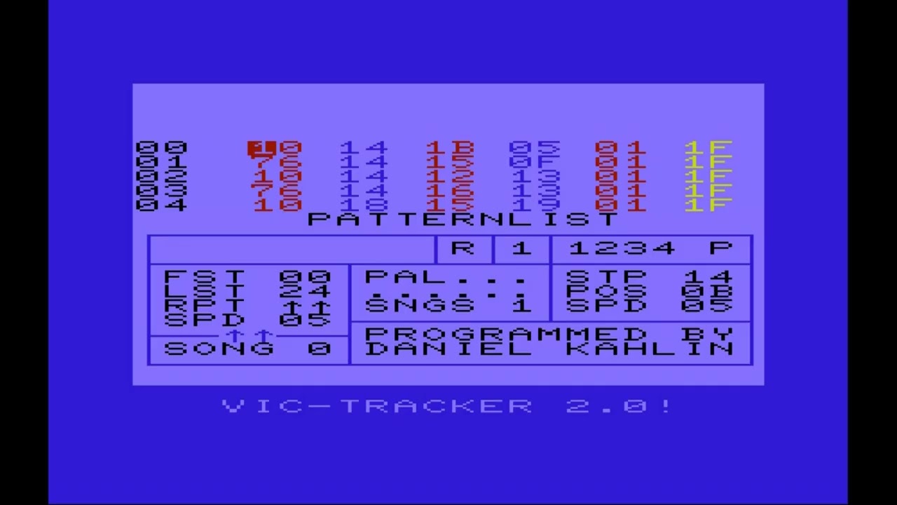 Warlord - Time Vortex (2015, VIC-20 / VIC-TRACKER 2.0)