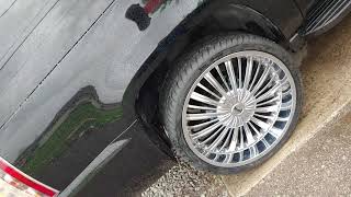 26inch chrome dub wheels suave yukon denali tires ulohos indianapolis