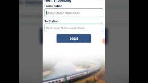 Mobile app se ATVM ticket live demo