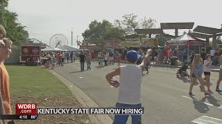 Kentucky State Fair now hiring ahead of Aug. 19 opening
