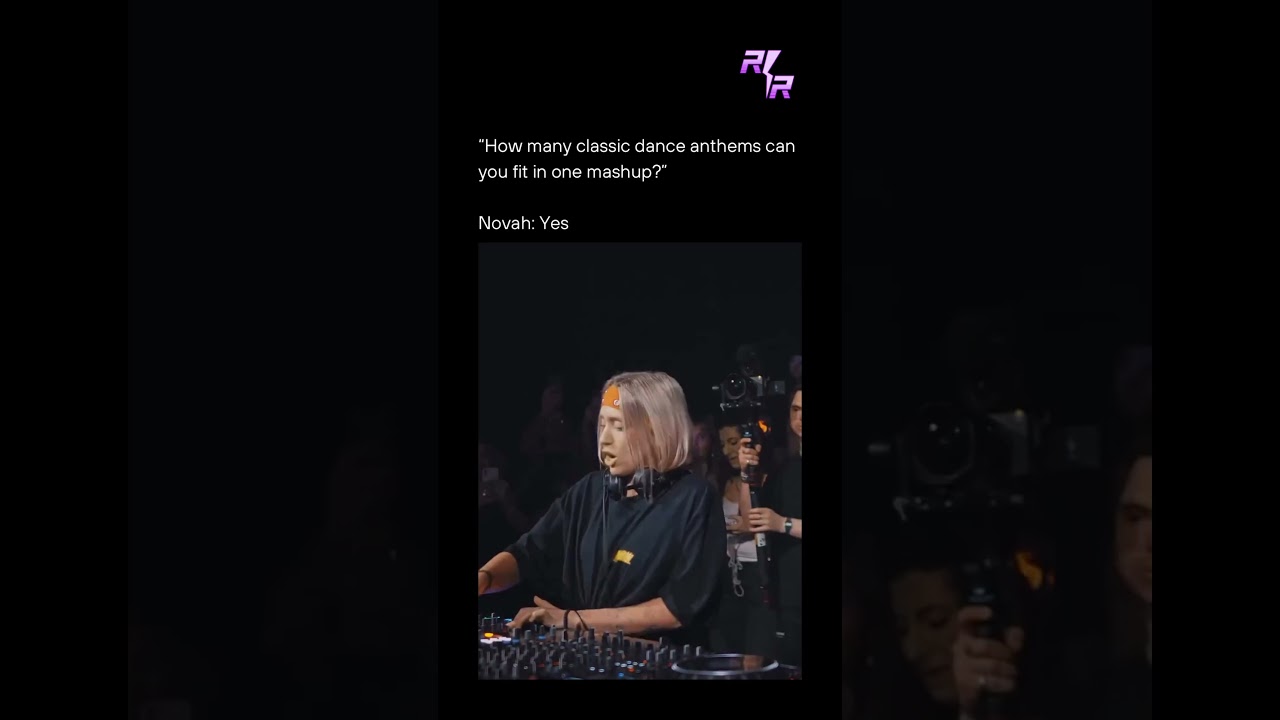 Novah doing her best to fit every anthem into one mashup 🎥: IG/nicolasnuon 