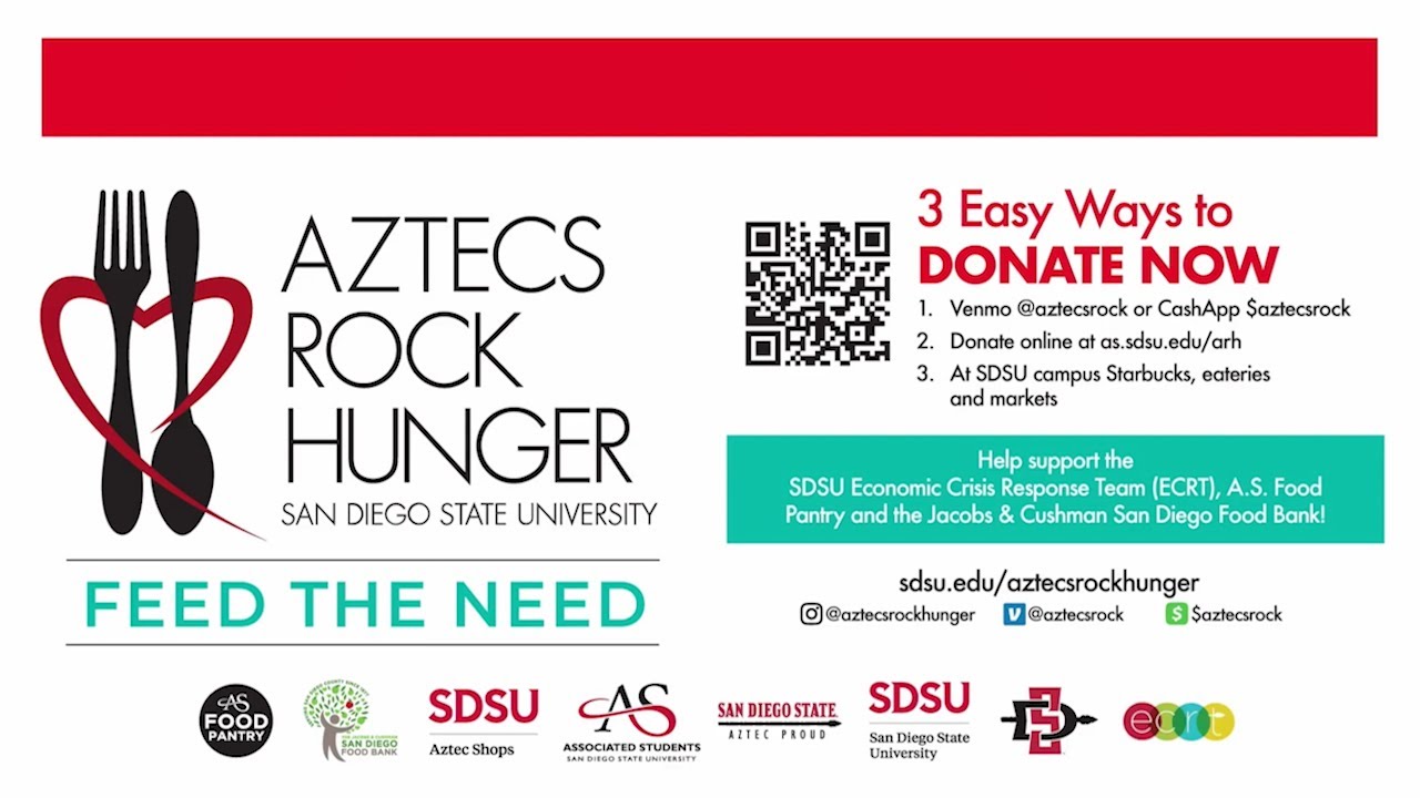 Aztec Rocks Hunger Aztecs Rock Hunger 2023 | Feed the Need! - YouTube