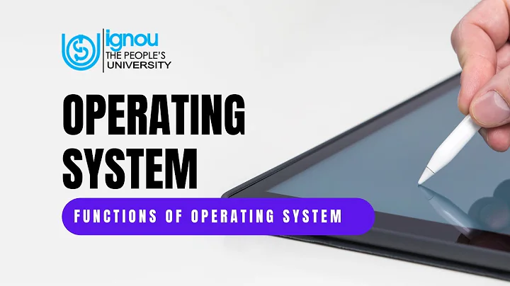 #4 Functions Of Operating System | what are the functions of operating system explain