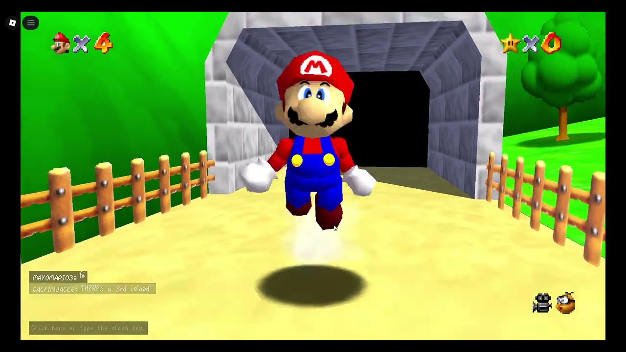 SM64 In Roblox Test Game Super Bagel 47-2