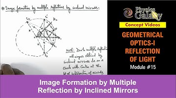Class 12  Physics | Reflection of Light | #15 Image Formation by Multiple Reflection |For JEE & NEET