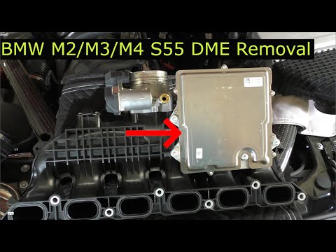 BMW M2/M3/M4 S55 DME Removal and Installation