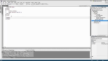 Create Twitter Bootstrap Project in Visual Studio 2015