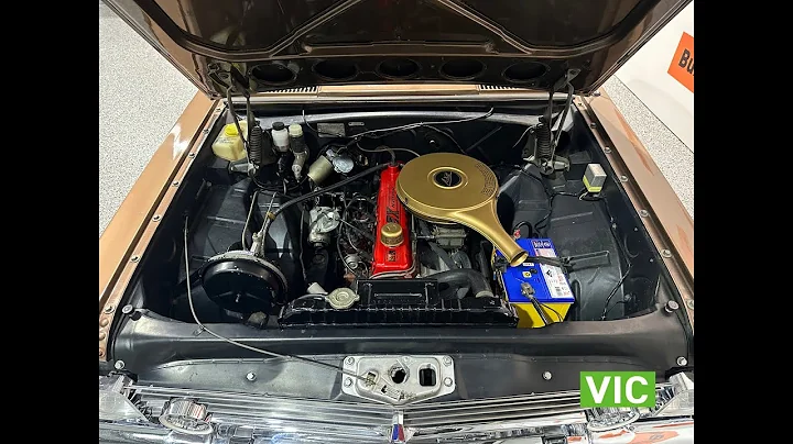 1967 Holden HR Premier Sedan - Engine Video