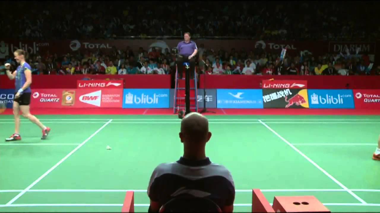 TOTAL BWF World Championships 2015 | Badminton Day 7 F M4-WD | Tian/Zhao vs Ped/Juhl