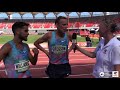 Ryan Gregson Jordan Williamsz Interview - Mens 1500 Final 1st and 2nd - Australian Athletics Champio