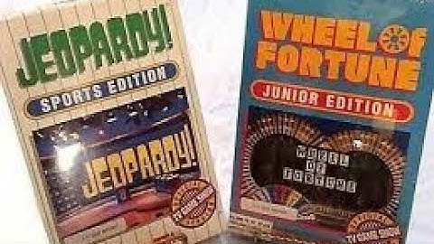 DOS Wheel of Fortune Junior Edition 4th Run Game #2