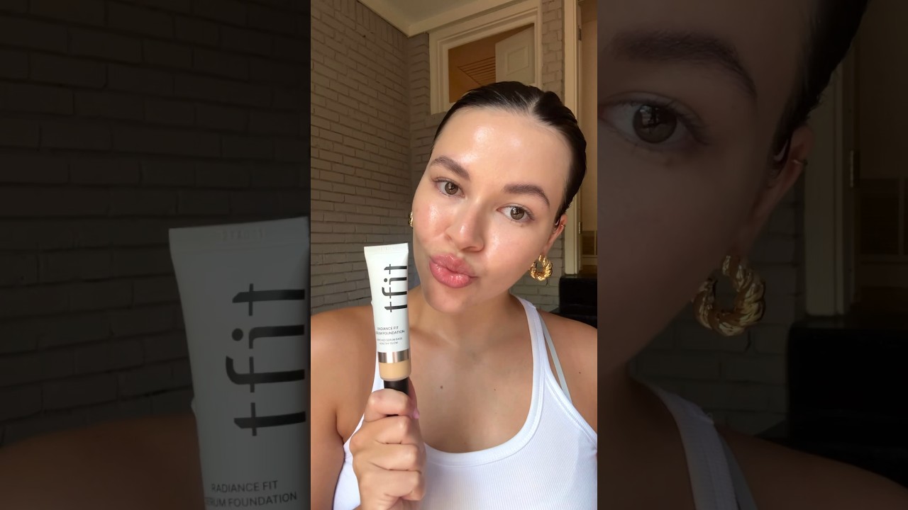 TFIT Radiance Fit Serum Foundation in Shade Almond Butter 🩶⭐️ 