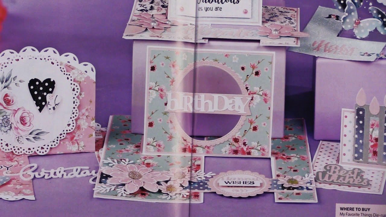 Die Cutting Essentials #52 Magazine paper mache