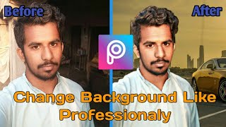 PicsArt Photo Editing || Background Change Photo Editing Step by Step || in Urdu by Top Tech J