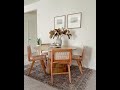 The Orchid 52” Round Wood Dining Table sets the tone, no matter the mood.⁠