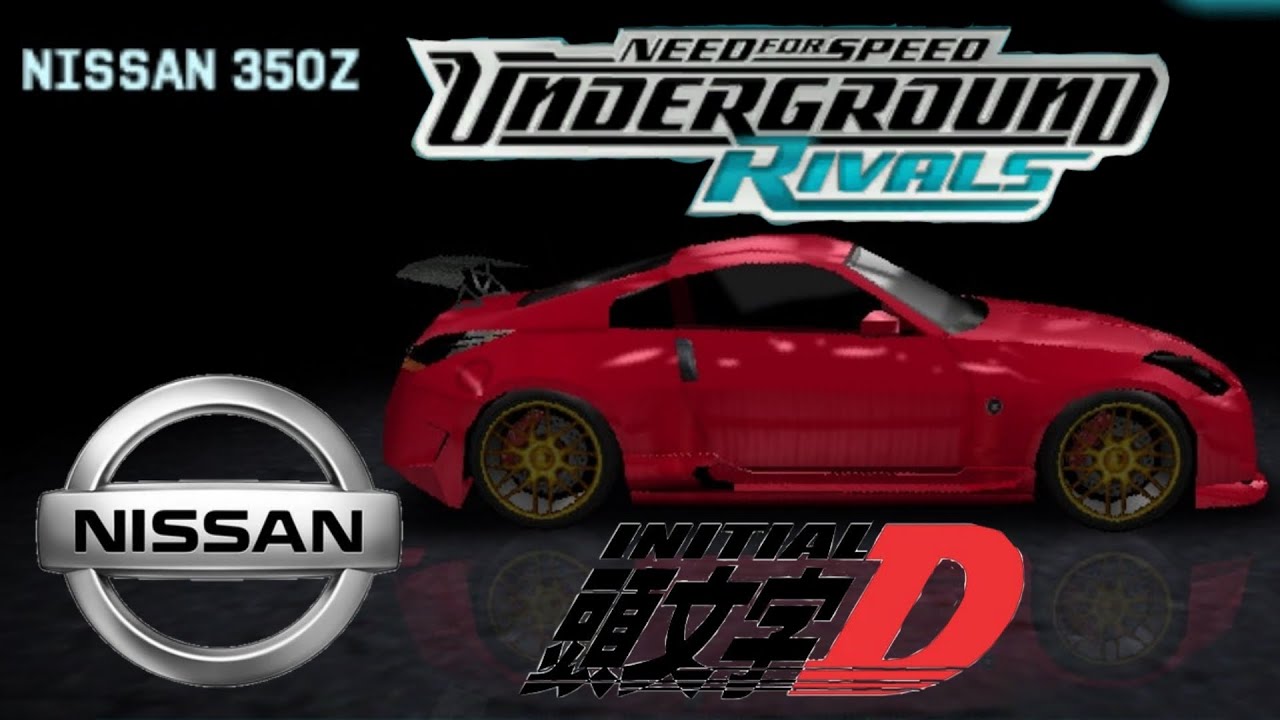 Custom Nissan 350Z Z33 Ryuji Ikeda Initial D || NFS Underground Rivals