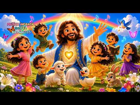 A Alegria de Jesus | Música Infantil Bíblica | 1 Hora de Playlist Infantil de Louvor para Crianças