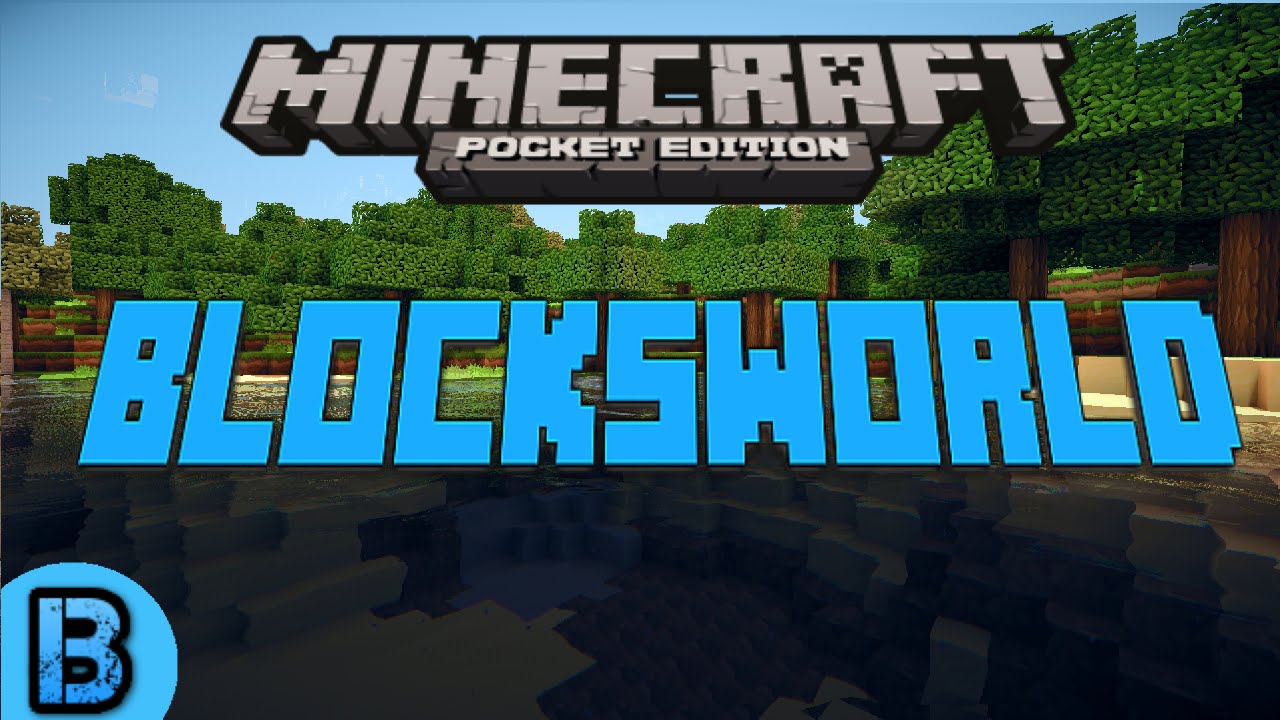 Minecraft PE - BlocksWorld - YouTube