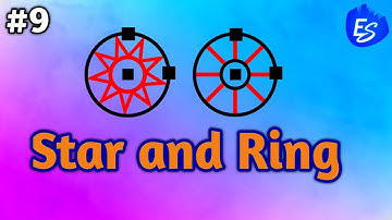 Wilcom embroidery studio e4 Star and Ring Hindi And Urdu tutorial