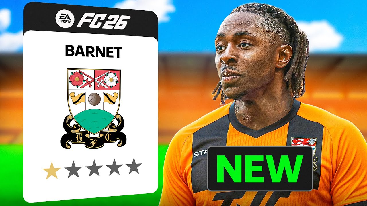 Я перестроил Барнет в FC 26