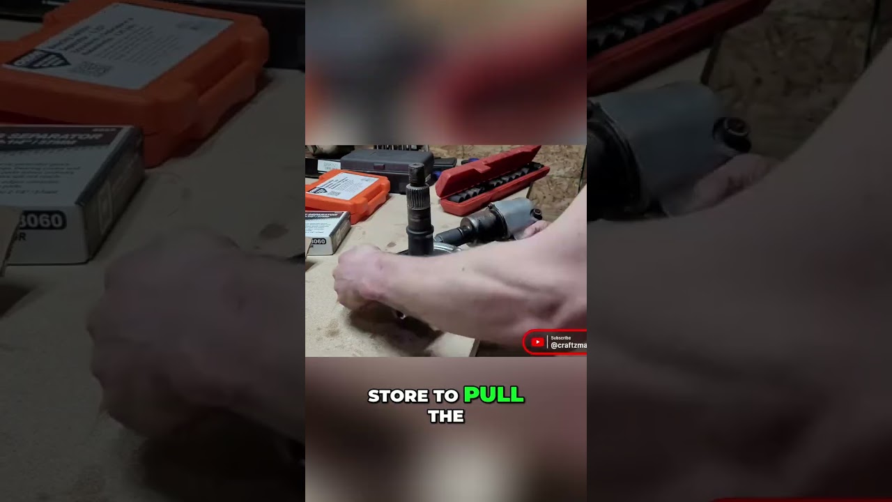 DIY Rear End Repair: Pinion Bearing Swap Guide #shorts