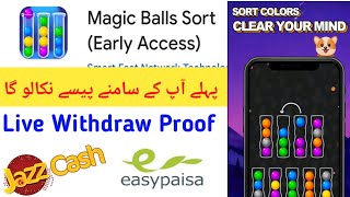 Magic Balls Sort Real Or Fake | Withdrawal | Review