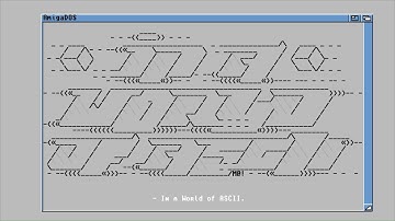Impact DK - In a world of Ascii - 1994 - Amiga Demo Scene HD 1080@50