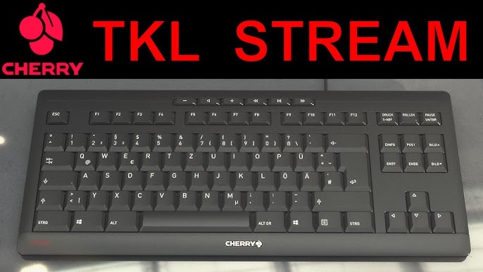 CHERRY KC 1000 Computer Keyboard - YouTube