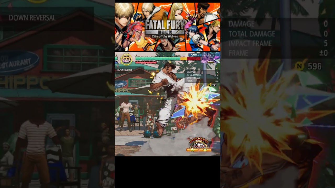 Marco Fatal fury cotw Guard break combo  